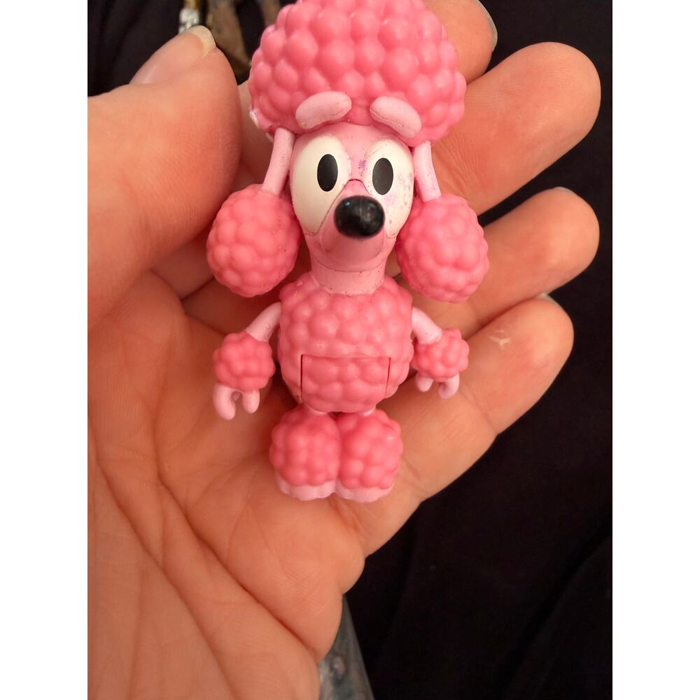 Bluey & Friends Coco Pink Poodle Poseable Action Figure Moose Toys 2.5"